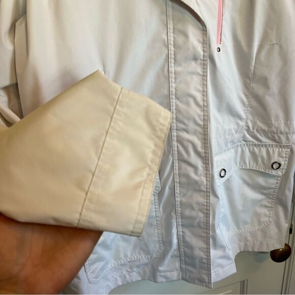 IZOD White and Pink Jacket - Picture 3 of 12